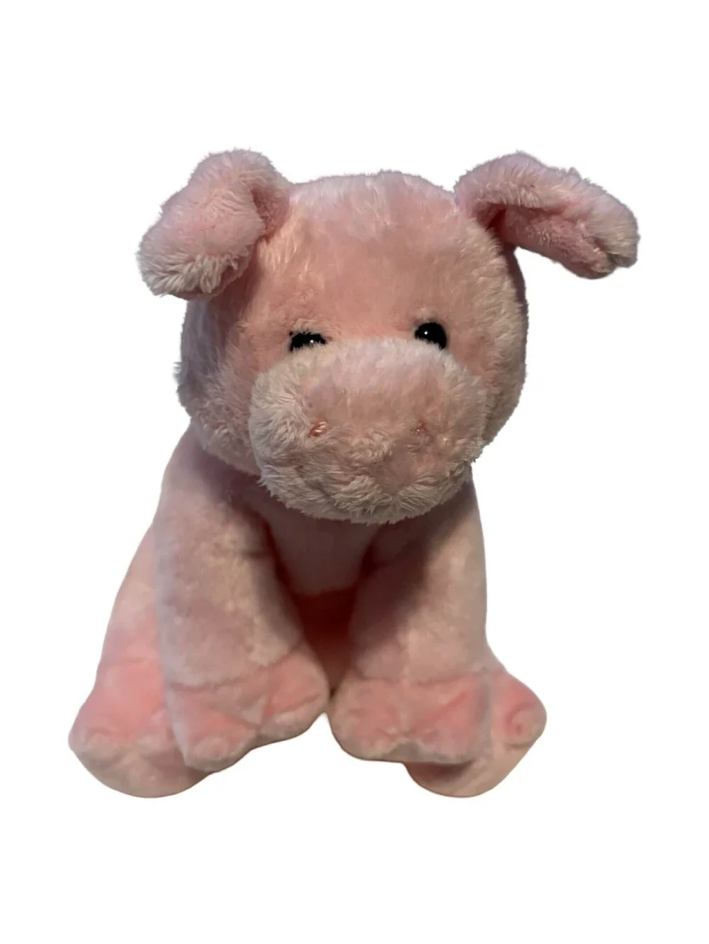 Gund Animal Alley Pink Sitting Singing Old McDonald Pig Plush Stuffed animal